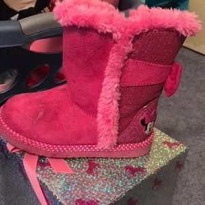 Girls Mickey Snow Boot